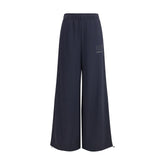 MM6 Black Polyester Athletic Pants